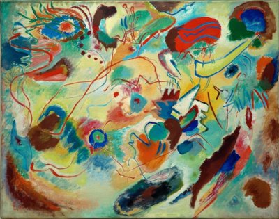 Étude pour Composition VII - Wassily Kandinsky