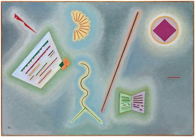 Surfaces et lignes - Wassily Kandinsky