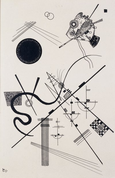 Sans titre (Dessin 4) - Wassily Kandinsky