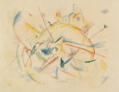 Sans titre, 1915 - Wassily Kandinsky