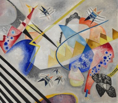 Centre blanc - Wassily Kandinsky