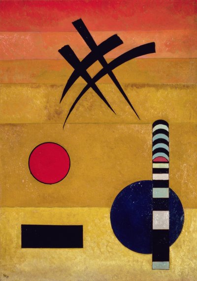 Zeichen Signe (Signal) - Wassily Kandinsky