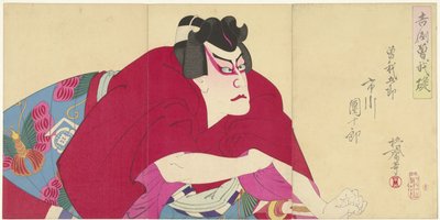 Ichikawa Danjuro IX en Soga no Goro - Watanabe Nobukazu