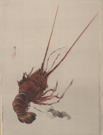 Écrevisse, vers 1887 - Watanabe Seitei