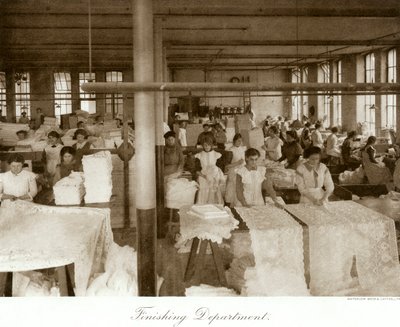 Usine de dentelle Thomas Adams, Nottingham, Nottinghamshire, 1914 - Waterlow Bros and Layton Ltd