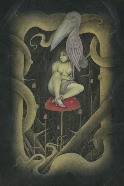 UN OISEAU DANS LA MAIN, 2007 (techniques mixtes) - Wayne Anderson