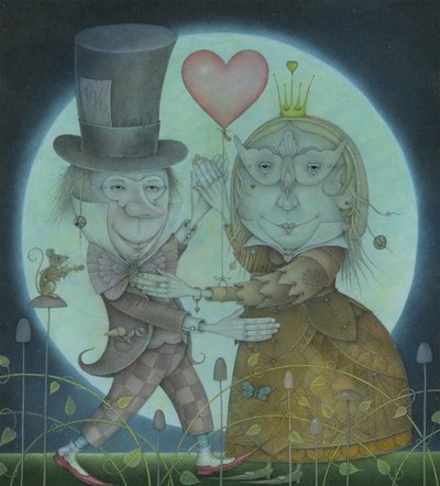 À la lumière de la lune argentée, 2010 (techniques mixtes) - Wayne Anderson