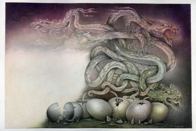 Naissance du dragon - Wayne Anderson