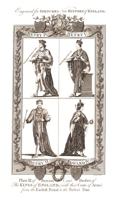 Portraits et robes des rois d