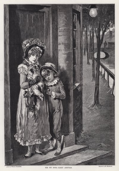 La Porte de la Fosse, Arrivées Précoces (gravure) - Weedon Grossmith