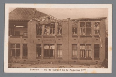 Borculo -- Après le cyclone du 10 août 1925 - Weenenk and Snel