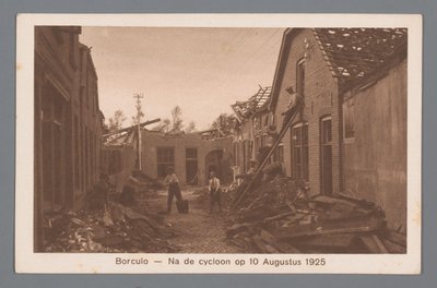 Borculo -- Après le cyclone du 10 août 1925 - Weenenk and Snel