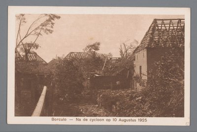 Borculo -- Après le cyclone du 10 août 1925 - Weenenk and Snel