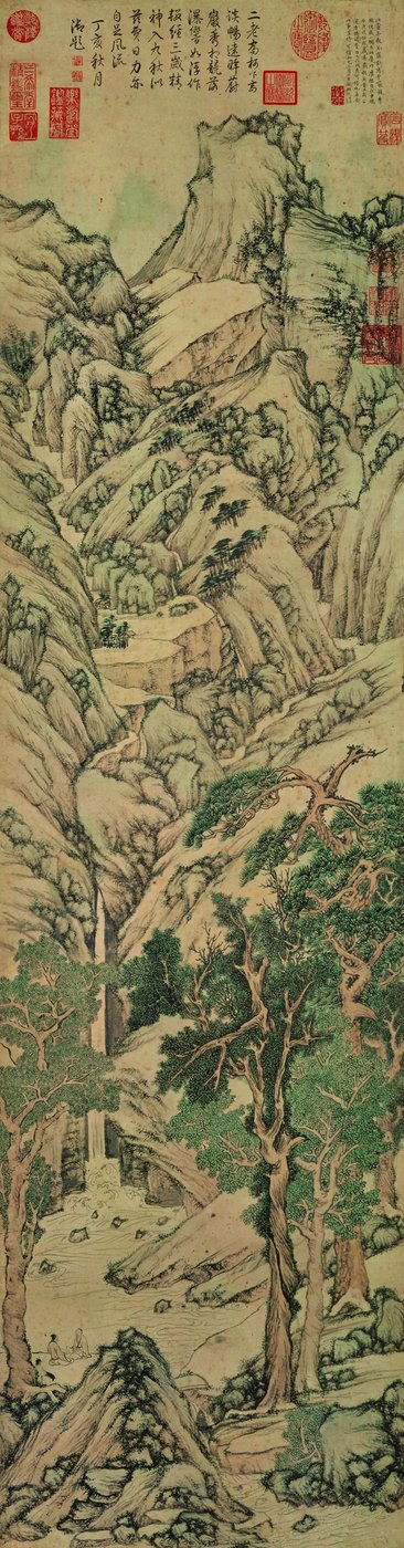 Mille sommets rivalisent de splendeur - Wen Zhengming