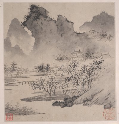 Huit chansons des rivières Xiao et Xiang - Wen Zhengming