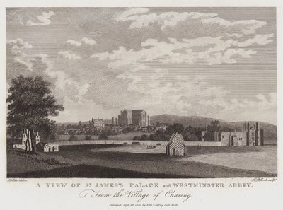 Vue du palais Saint-James et de l