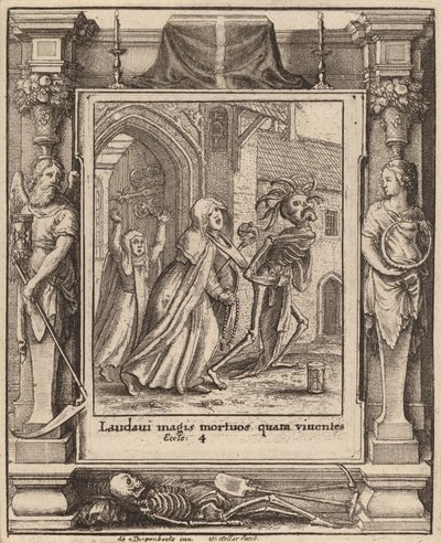 Abbesse, 1651 - Wenceslaus Hollar