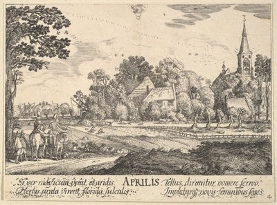 Avril - Wenceslaus Hollar