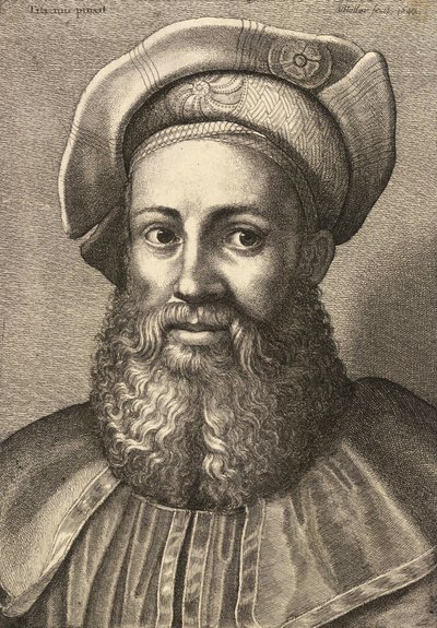 Aretino. État 2 - Wenceslaus Hollar