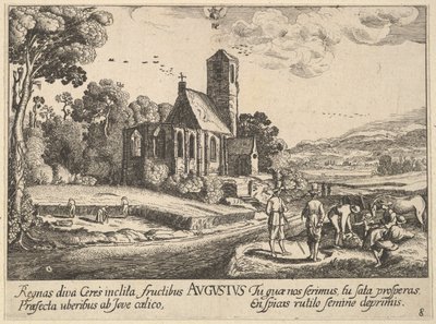 Août, 1628-29 - Wenceslaus Hollar