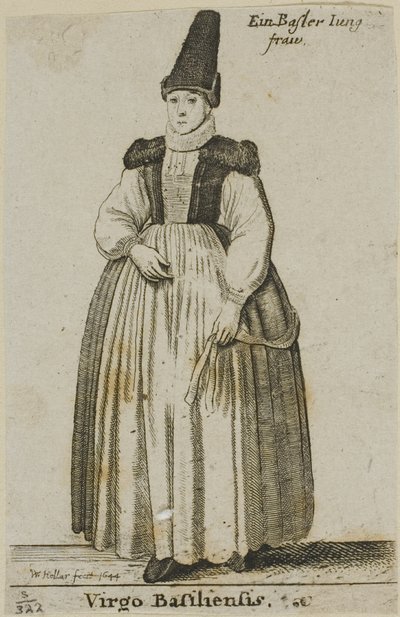 Femme de Bâle - Wenceslaus Hollar