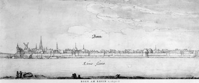 Bonn, vers 1630-36 - Wenceslaus Hollar