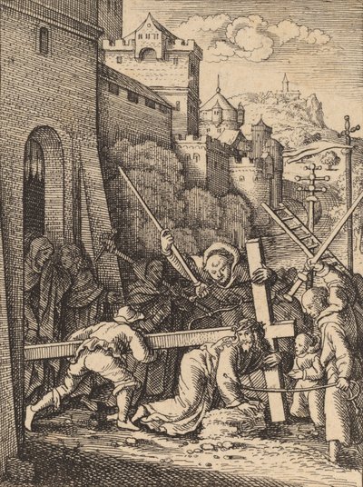 Portement de croix - Wenceslaus Hollar