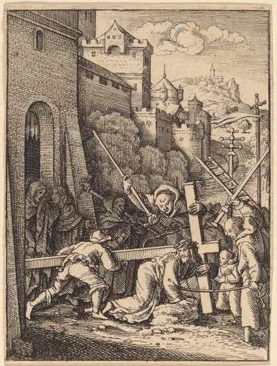 Portement de croix - Wenceslaus Hollar