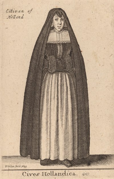Cives Hollandica, 1643 - Wenceslaus Hollar