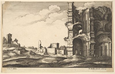 Ruines classiques - Wenceslaus Hollar