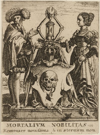Les armoiries de la mort - Wenceslaus Hollar