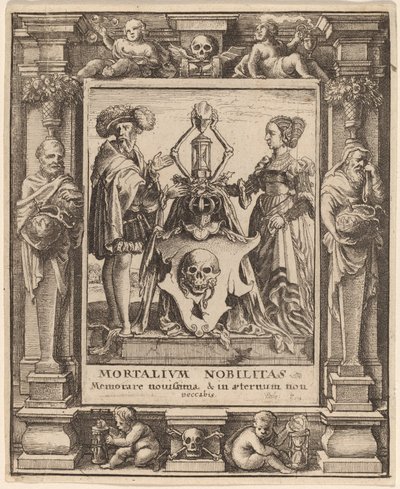 Blason de la mort, 1651 - Wenceslaus Hollar