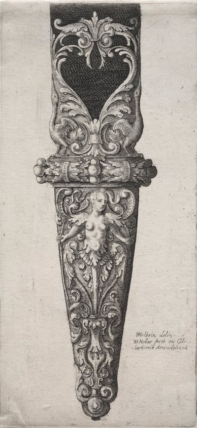 Conception pour un fourreau de dague - Wenceslaus Hollar