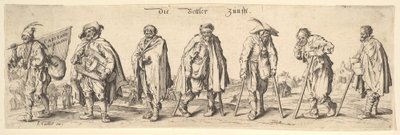 Die Bettler Zunfft, 1630 - Wenceslaus Hollar