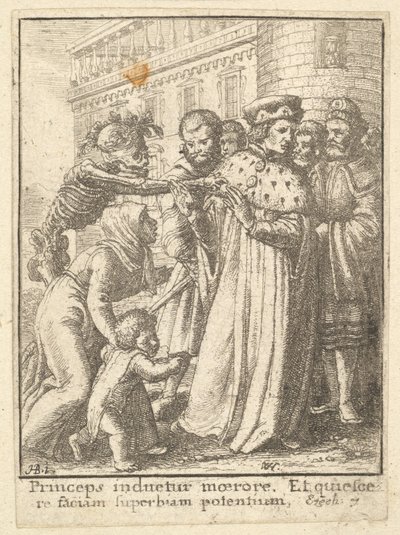Duc, de la Danse macabre, 1651 - Wenceslaus Hollar