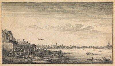 Vues anglaises : Londres - Wenceslaus Hollar