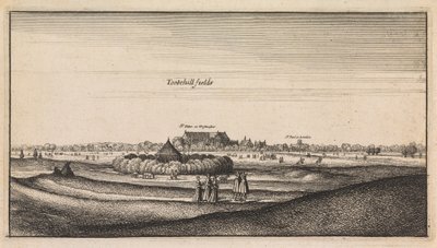 Vues anglaises : Tootehill Fields - Wenceslaus Hollar