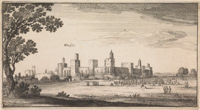 Vues anglaises : Windsor - Wenceslaus Hollar