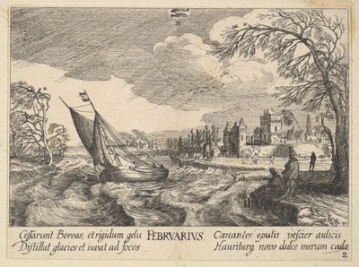 Février, 1628-29 - Wenceslaus Hollar
