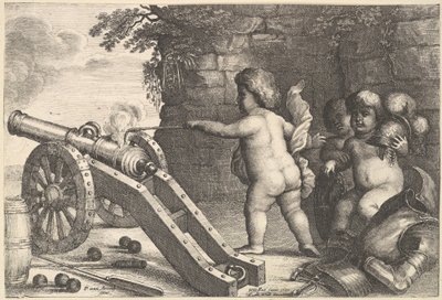 Feu Les Quatre Éléments, 1647 - Wenceslaus Hollar
