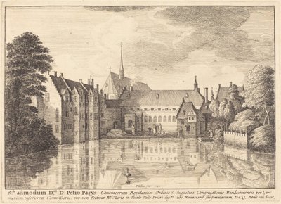Abbaye de Groenendael - Wenceslaus Hollar