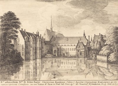 Abbaye de Groenendael - Wenceslaus Hollar
