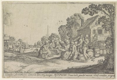 Automne - Wenceslaus Hollar