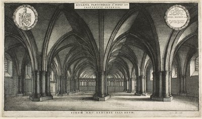 Intérieur de la crypte de St. Paul (St. Faith
