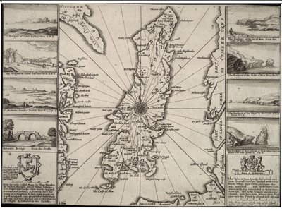 Île de Man - Wenceslaus Hollar