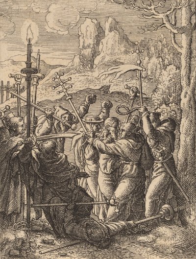Jésus pris - Wenceslaus Hollar