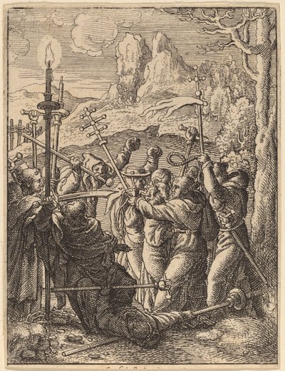 Jésus capturé - Wenceslaus Hollar