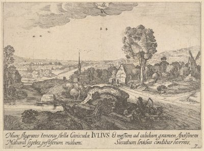 Juillet, 1628-29 - Wenceslaus Hollar