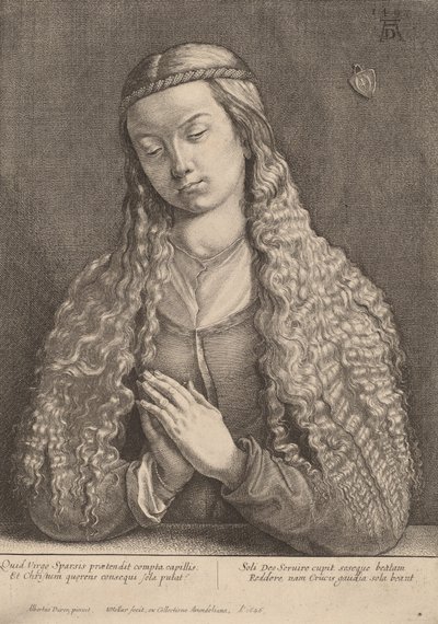Katharine Furlegerin, 1646 - Wenceslaus Hollar