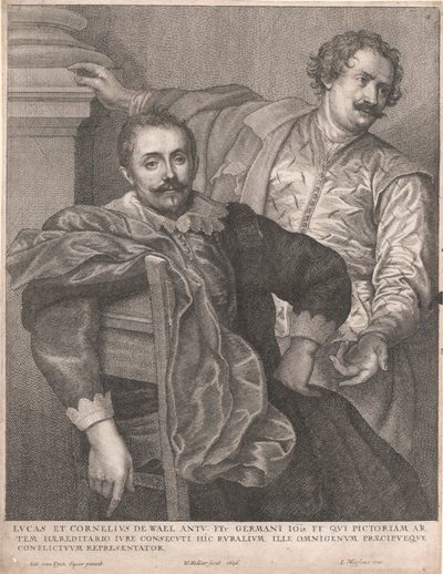 Lucas et Cornelius de Wael - Wenceslaus Hollar